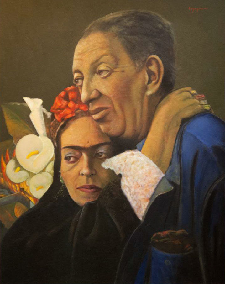 Frida Kahlo de Rivera was a Mexican painter, mostly painted self-portraits