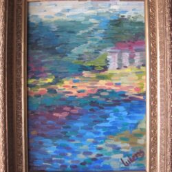Impressionist Oil Painting by Famous American Artist Jim Lukens