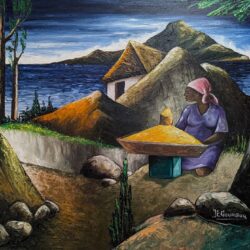 Jacques Enguerrand Gourgue “Prominent Haitian Artist b.1930”