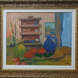 Harry Jacques, better known by his artistic name Arijac, was born on August 11, 1937, in Gonaïves, Haiti. He is celebrated as one of Haiti’s finest painters, whose works blend a rich cultural heritage with an ancient and intricate painting technique. Early Life and Education After completing his high school education, Arijac pursued studies in architecture through the International Correspondence School, laying the foundation for his artistic and technical skills. From 1962 to 1963, he worked as a draftsman in the architectural firm of the renowned Haitian artist Sacha Thèbaud (also known as Tebo). He also served in the school construction division of the Department of Agriculture from 1962 until 1975.