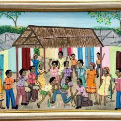 Eugene Jean – Haitian Narrative Painter | Cap-Haïtien School