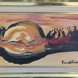 Frankétienne Original Abstract Painting – Signed & Framed