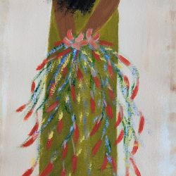 Girl in Green by Jeanne Elie Joseph Rigaud
